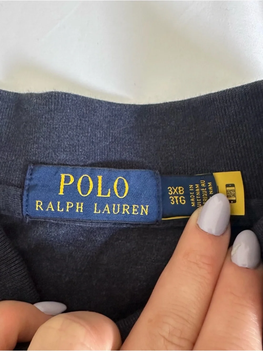 Polo Ralph Lauren Classic‎ Fit Soft Touch Cotton Collared Blue Shirt Men's 3XB